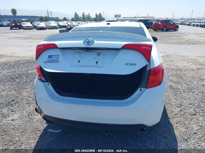 2018 TOYOTA COROLLA L/LE/XLE/SE/XSE - 2T1BURHE6JC065055