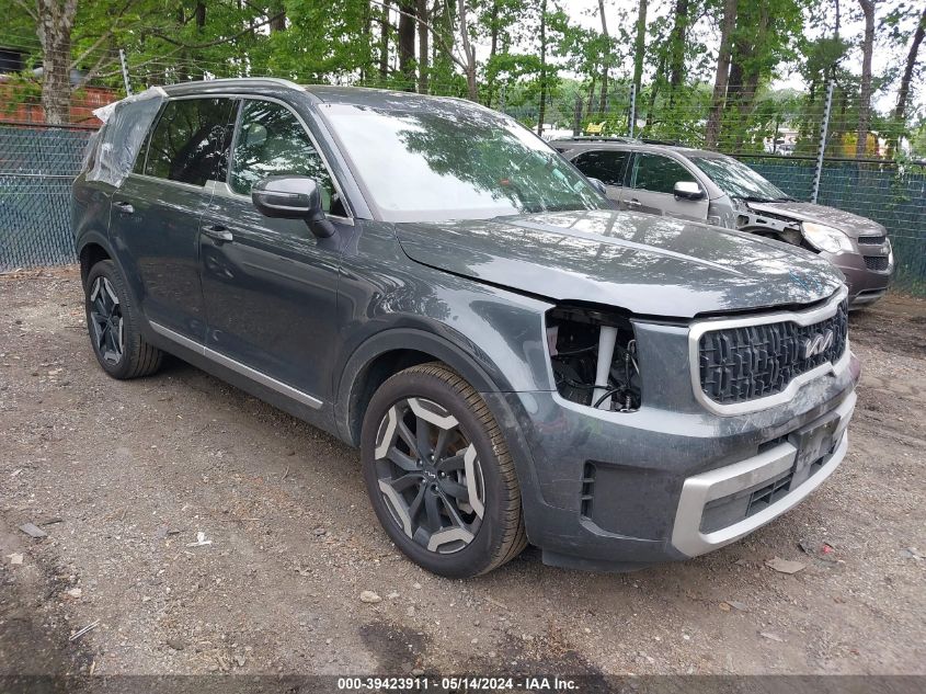 2023 Kia Telluride Ex VIN: 5XYP34GC3PG342396 Lot: 39423911