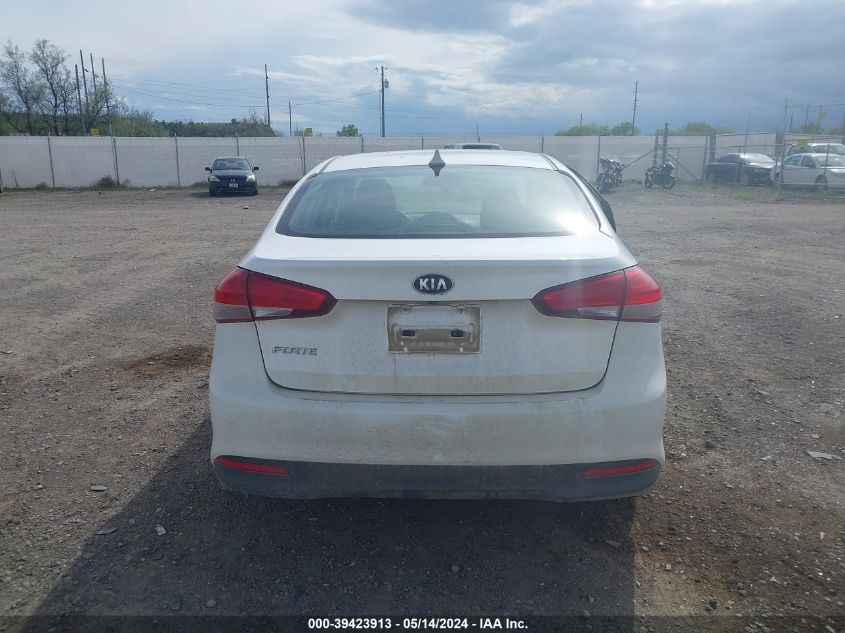 2017 Kia Forte Lx VIN: 3KPFL4A71HE125905 Lot: 39423913