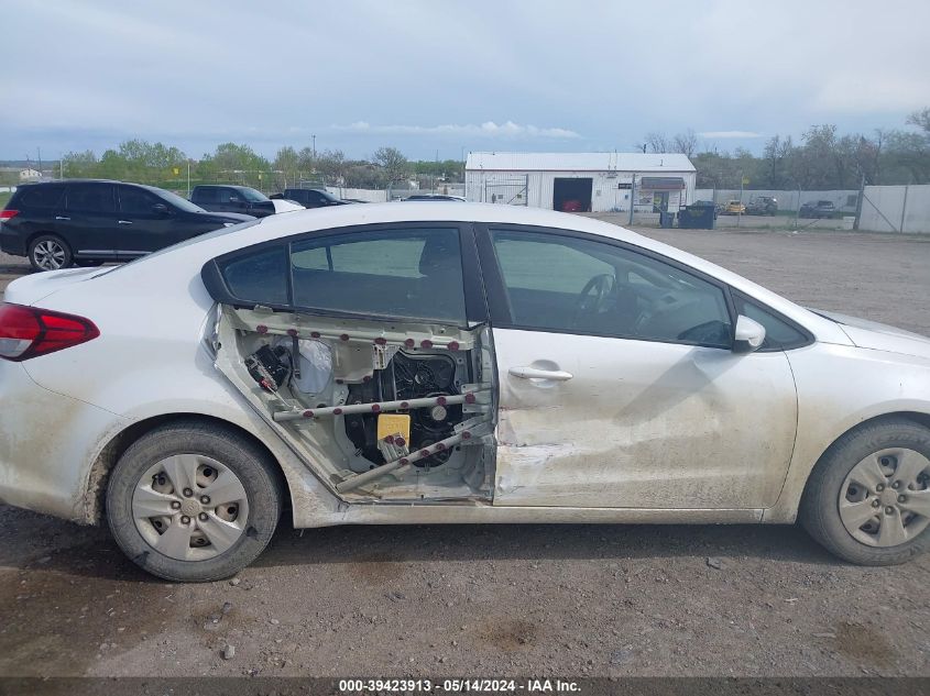 2017 Kia Forte Lx VIN: 3KPFL4A71HE125905 Lot: 39423913