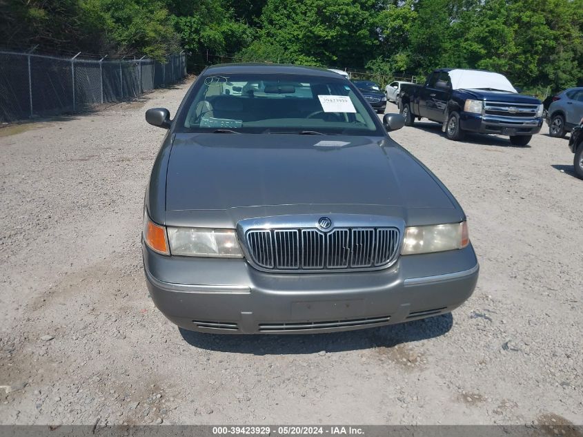 2002 Mercury Grand Marquis Gs VIN: 2MEFM74W02X629038 Lot: 39423929