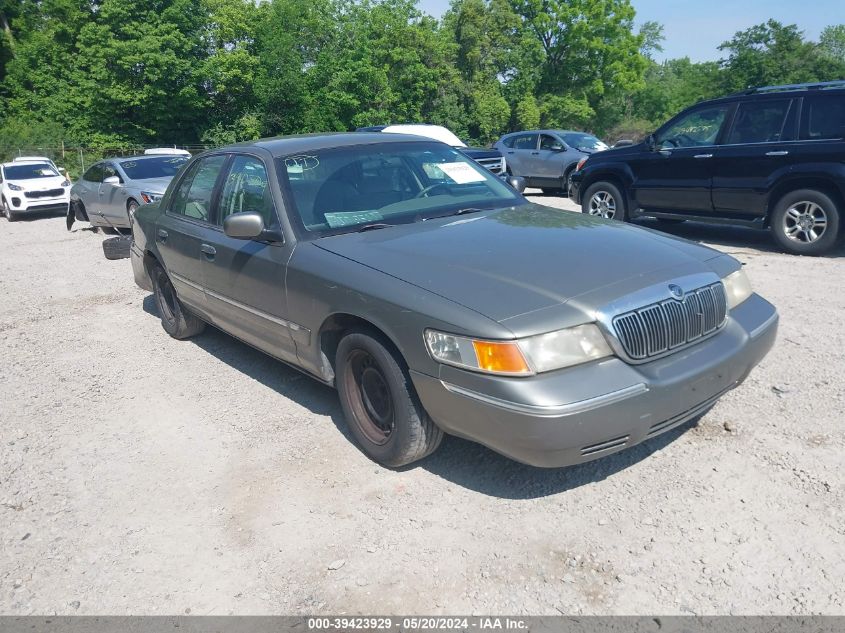 2002 Mercury Grand Marquis Gs VIN: 2MEFM74W02X629038 Lot: 39423929