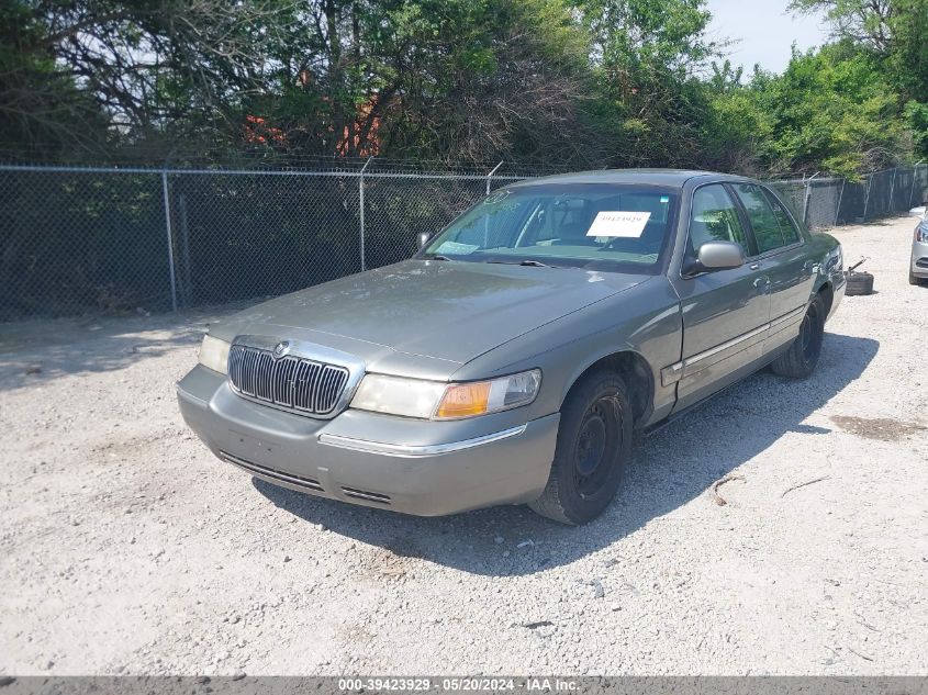 2002 Mercury Grand Marquis Gs VIN: 2MEFM74W02X629038 Lot: 39423929