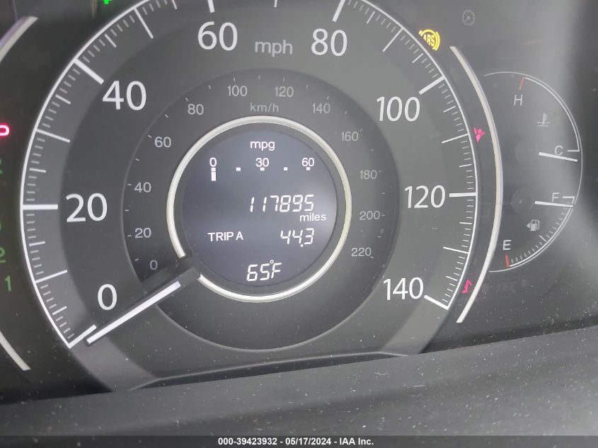 2013 Honda Cr-V Ex VIN: 2HKRM4H50DH612758 Lot: 39423932