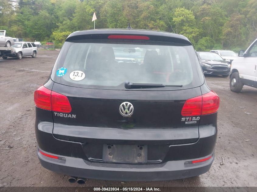 2014 Volkswagen Tiguan S VIN: WVGBV3AX4EW625315 Lot: 39423934