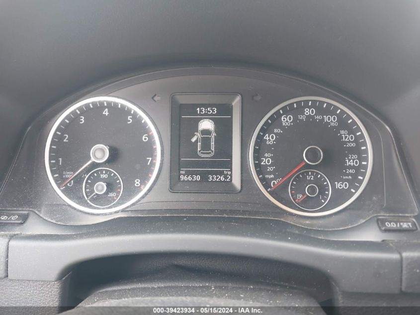 2014 Volkswagen Tiguan S VIN: WVGBV3AX4EW625315 Lot: 39423934