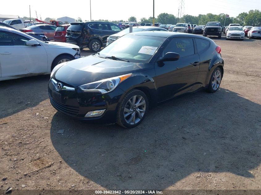 2017 Hyundai Veloster VIN: KMHTC6AD1HU311641 Lot: 39423942