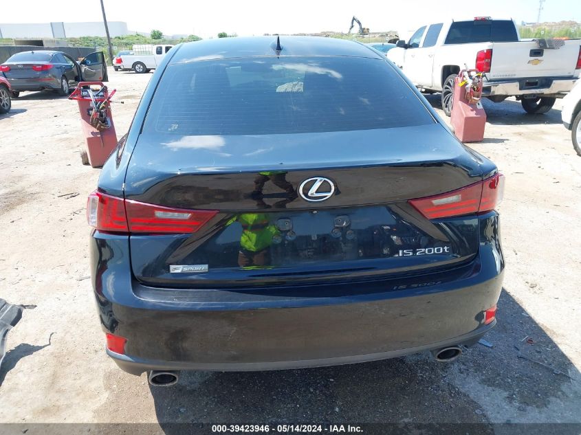 2016 Lexus Is 200T VIN: JTHBA1D23G5024182 Lot: 39423946