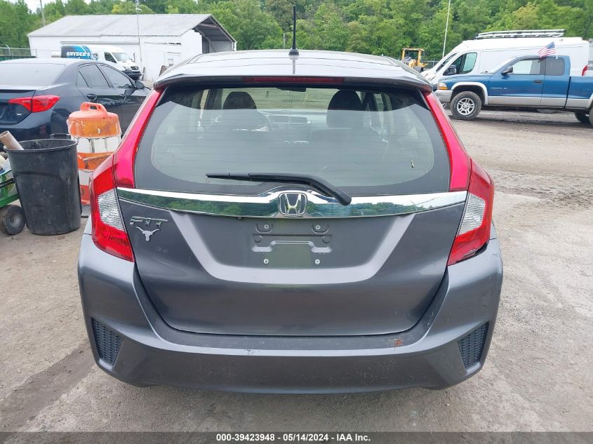 2017 Honda Fit Ex VIN: JHMGK5H7XHS006216 Lot: 39423948