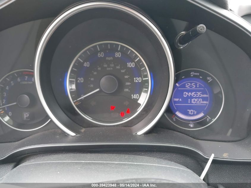 2017 Honda Fit Ex VIN: JHMGK5H7XHS006216 Lot: 39423948