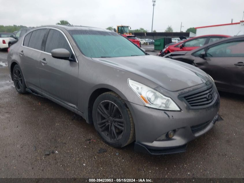 2010 Infiniti G37 Journey VIN: JN1CV6APXAM406264 Lot: 39423953