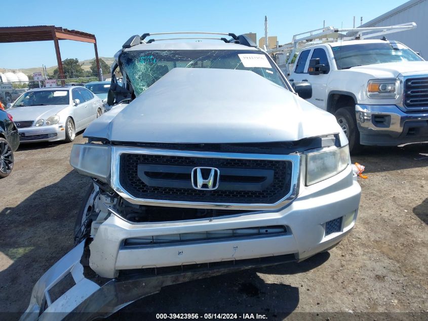 2010 Honda Ridgeline Rt VIN: 5FPYK1F23AB007174 Lot: 39423956