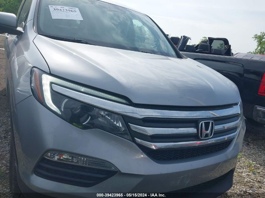 2018 Honda Pilot Ex-L VIN: 5FNYF6H5XJB022479 Lot: 39423965