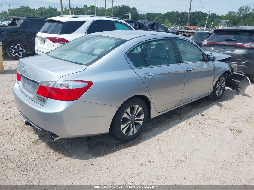 2013 Honda Accord Lx VIN: 1HGCR2F36DA142760 Lot: 39423971