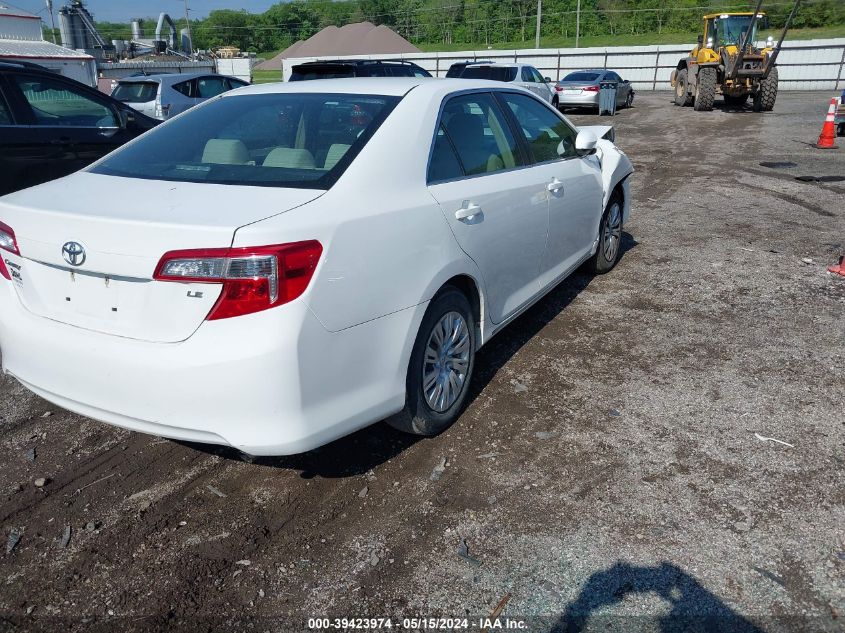 2014 Toyota Camry Le VIN: 4T1BF1FK9EU851411 Lot: 39423974