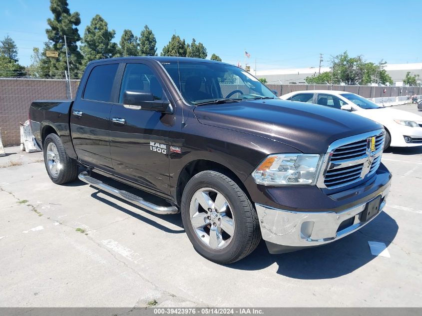 2017 Ram 1500 Big Horn 4X2 5'7 Box VIN: 1C6RR6LT6HS582750 Lot: 39423976