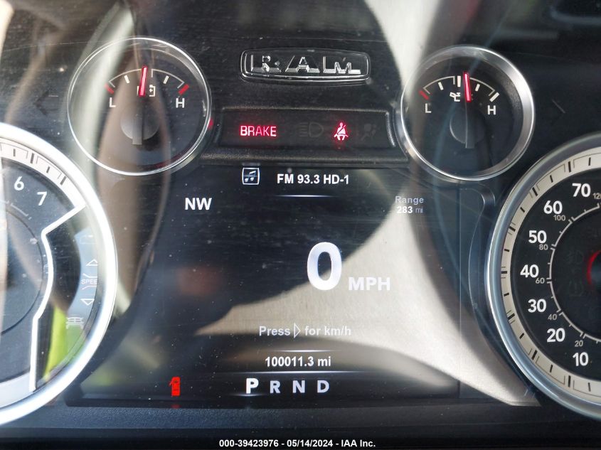 2017 Ram 1500 Big Horn 4X2 5'7 Box VIN: 1C6RR6LT6HS582750 Lot: 39423976