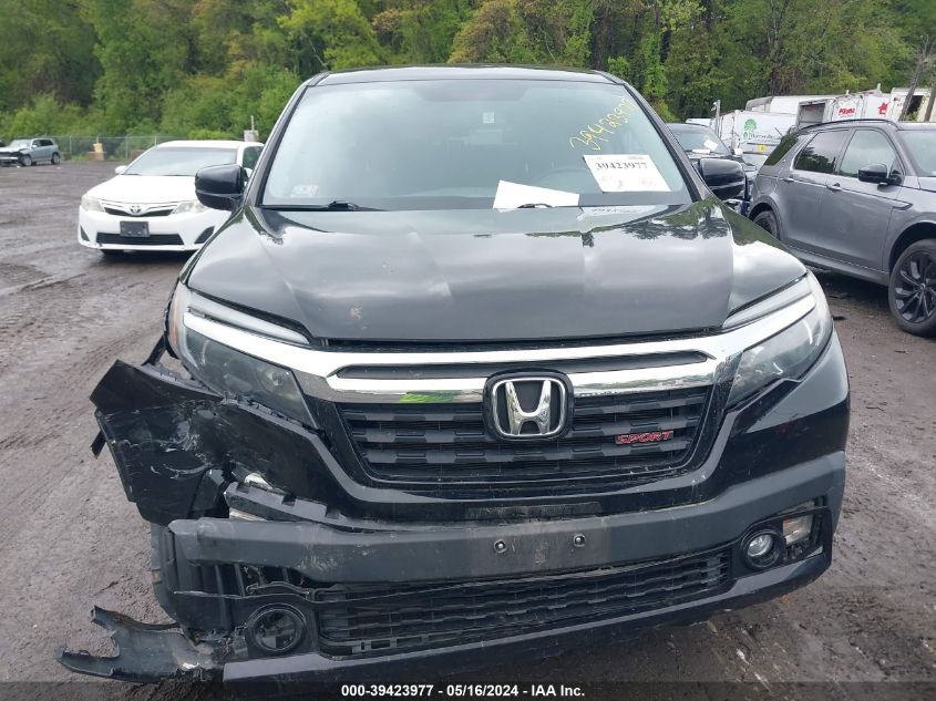 2017 Honda Ridgeline Sport VIN: 5FPYK3F1XHB011137 Lot: 39423977