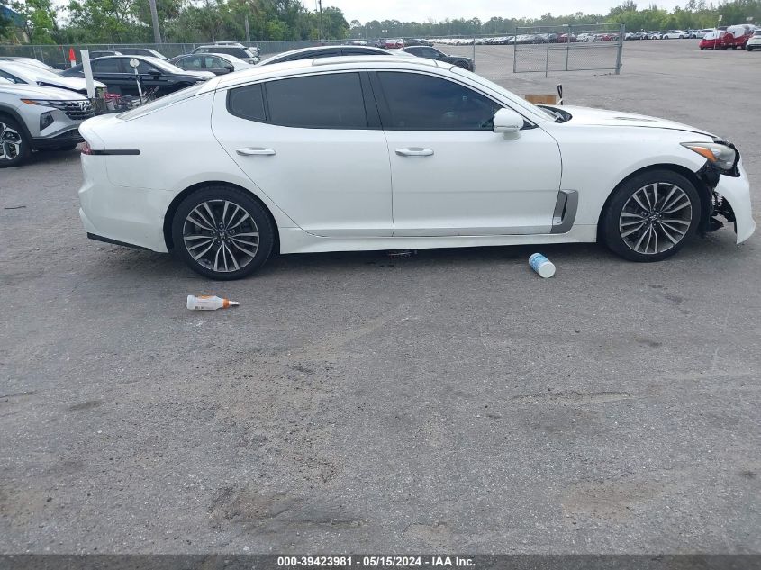 2019 Kia Stinger Premium VIN: KNAE25LA9K6042410 Lot: 39423981