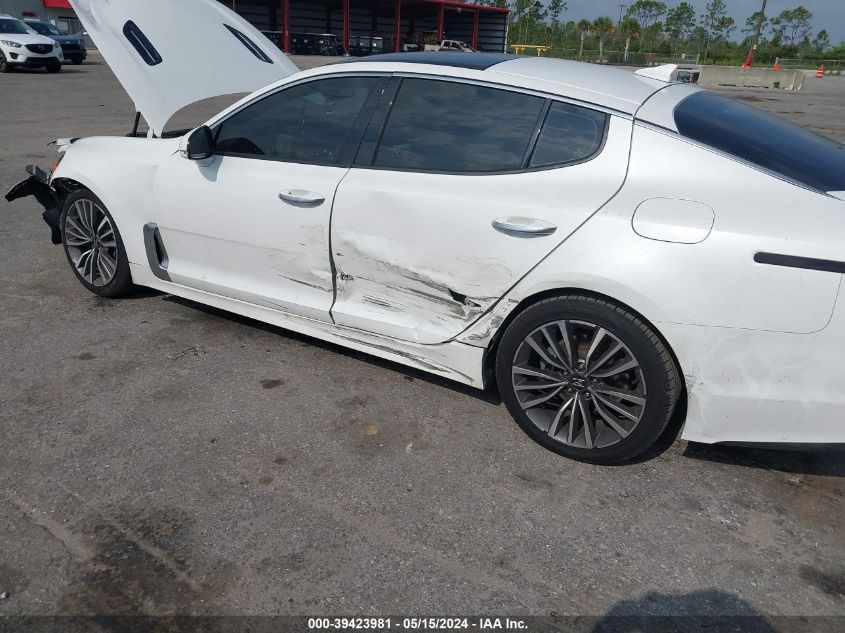 2019 Kia Stinger Premium VIN: KNAE25LA9K6042410 Lot: 39423981