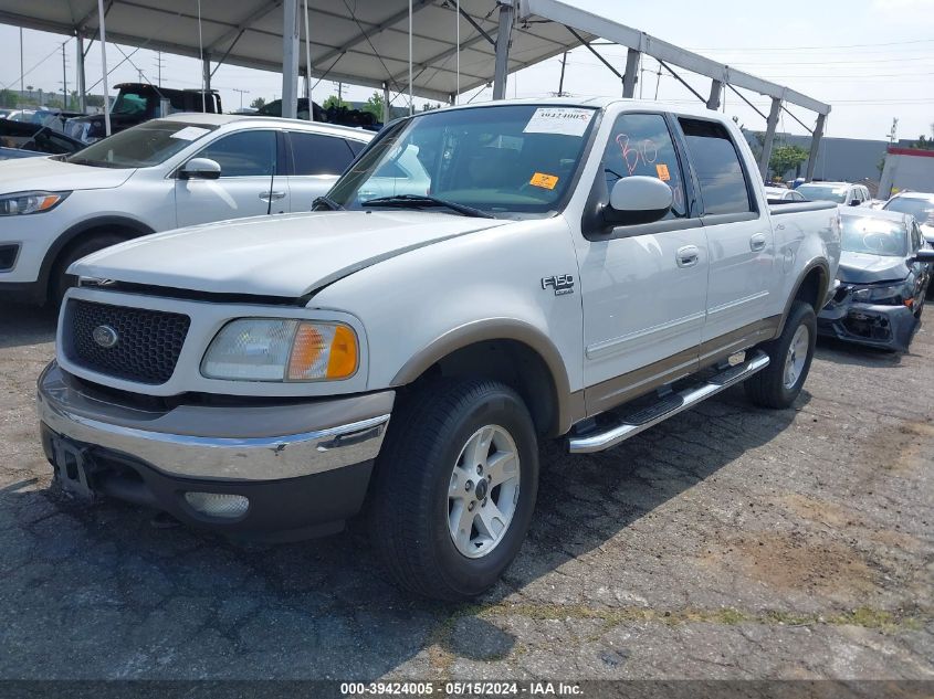 2003 Ford F-150 Lariat/Xlt VIN: 1FTRW08L53KB70948 Lot: 39424005