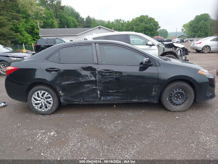 2017 Toyota Corolla Le VIN: 5YFBURHE3HP624720 Lot: 39424014