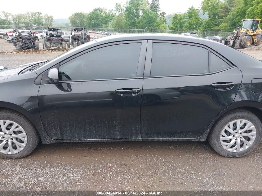 2017 Toyota Corolla Le VIN: 5YFBURHE3HP624720 Lot: 39424014