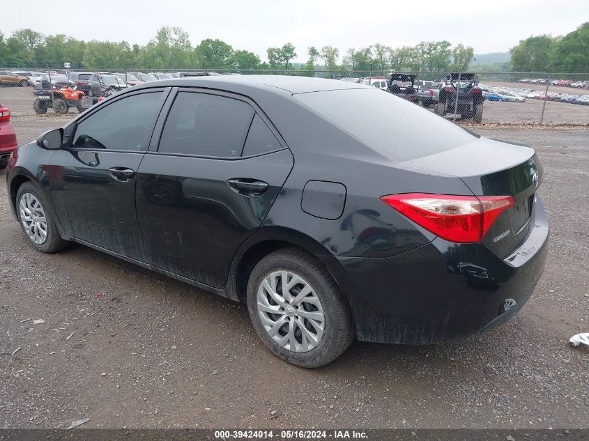 2017 Toyota Corolla Le VIN: 5YFBURHE3HP624720 Lot: 39424014