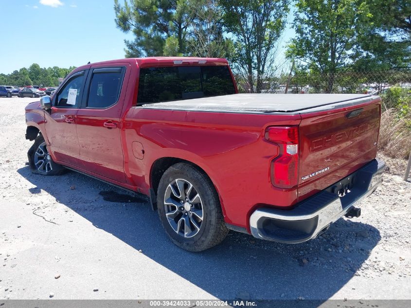 2022 Chevrolet Silverado 1500 4Wd Standard Bed Lt VIN: 1GCUDDED8NZ552051 Lot: 39424033