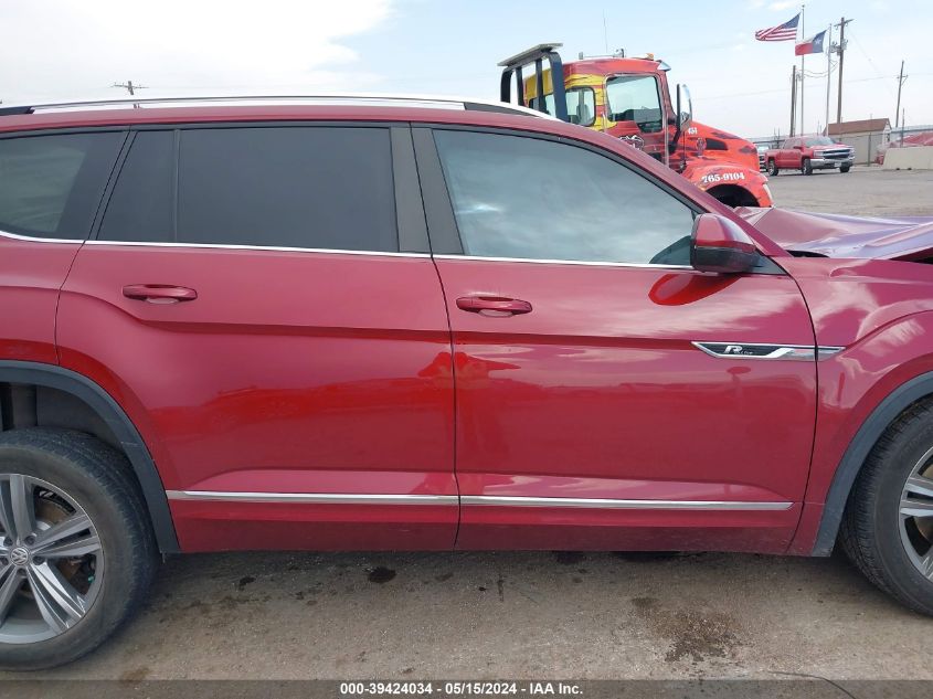 2019 Volkswagen Atlas 3.6L V6 Sel R-Line VIN: 1V2RR2CA3KC525888 Lot: 39424034