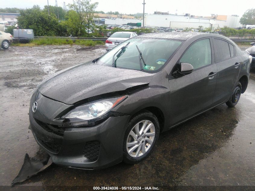 2012 Mazda Mazda3 I Grand Touring VIN: JM1BL1W8XC1645160 Lot: 39424036