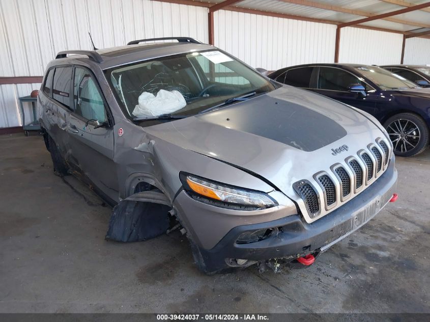 2017 Jeep Cherokee Trailhawk L Plus 4X4 VIN: 1C4PJMBSXHW598642 Lot: 39424037