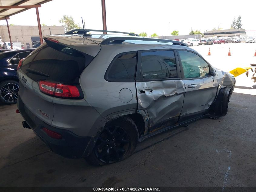 2017 Jeep Cherokee Trailhawk L Plus 4X4 VIN: 1C4PJMBSXHW598642 Lot: 39424037