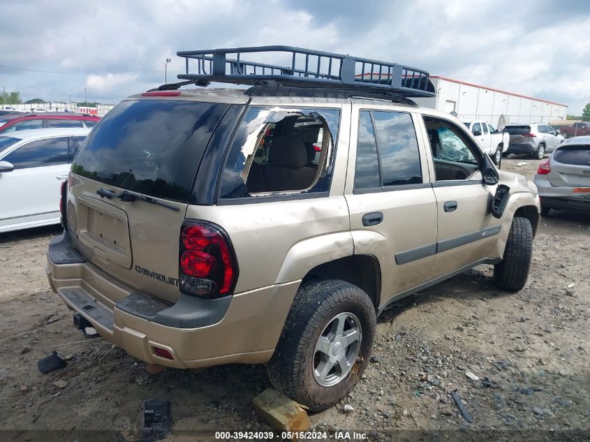 2004 Chevrolet Trailblazer Ls VIN: 1GNDS13S542148581 Lot: 39424039