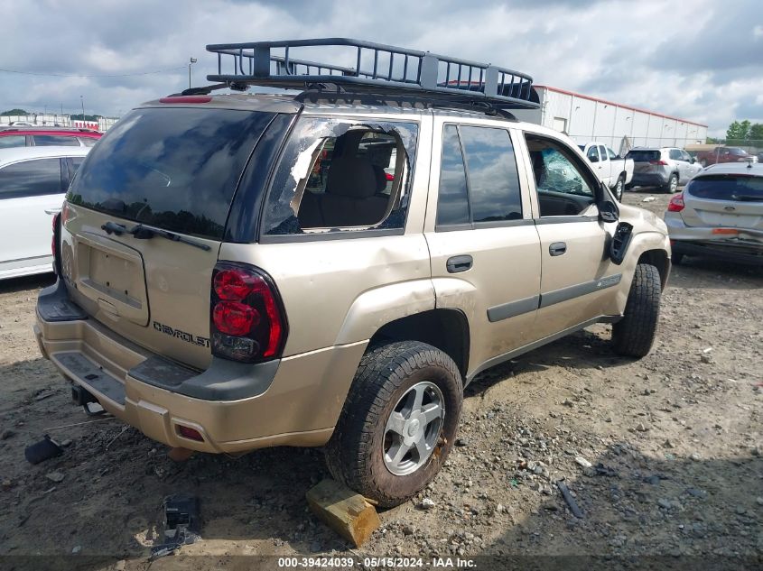 2004 Chevrolet Trailblazer Ls/Lt VIN: 1GNDS13S542148581 Lot: 39424039