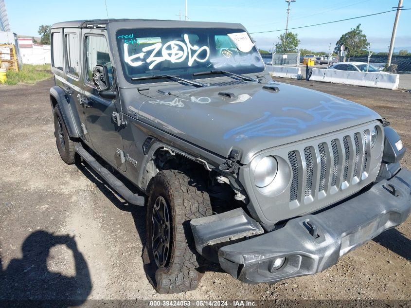 2020 Jeep Wrangler Unlimited Sport S 4X4 VIN: 1C4HJXDN9LW165805 Lot: 39424053