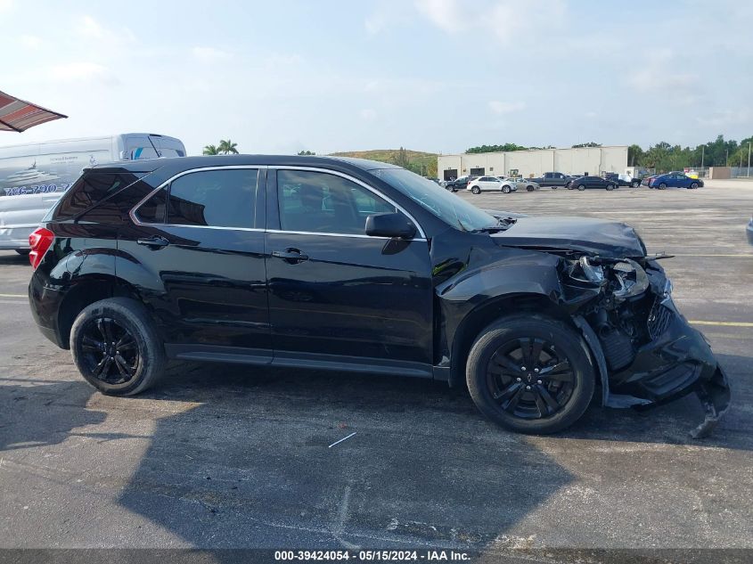 2017 Chevrolet Equinox Ls VIN: 2GNALBEK4H1584590 Lot: 39424054