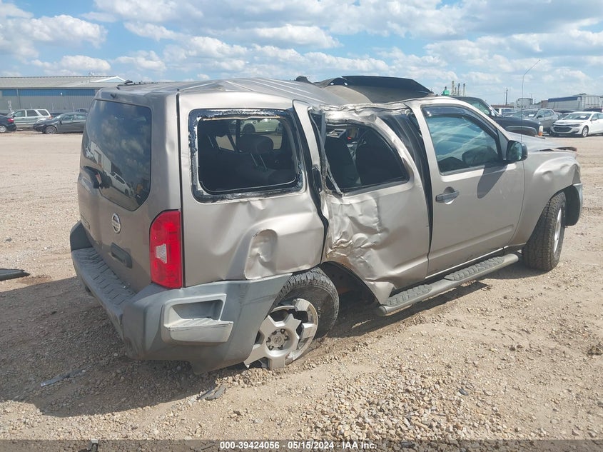 2007 Nissan Xterra S VIN: 5N1AN08U97C501874 Lot: 39424056