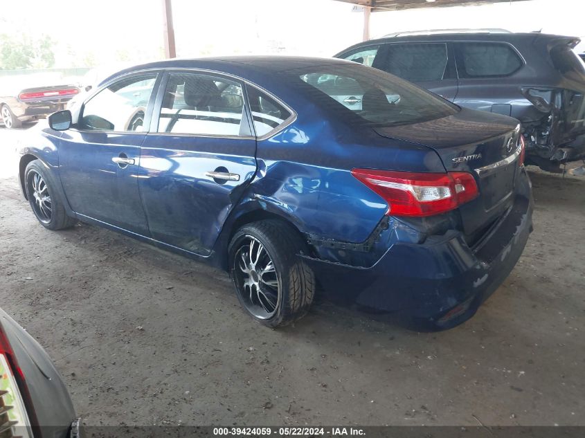 2018 Nissan Sentra S VIN: 3N1AB7AP6JY332425 Lot: 39424059