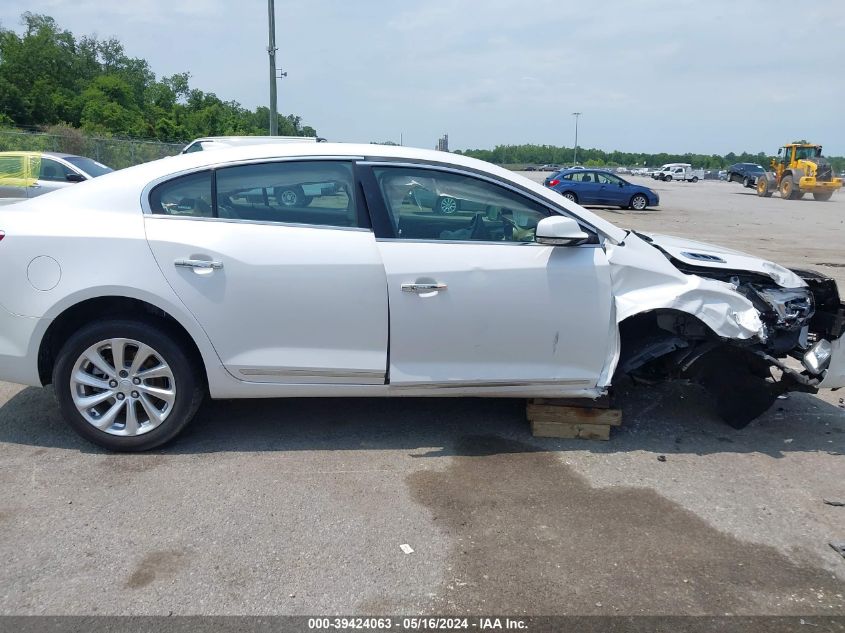 2016 Buick Lacrosse Leather VIN: 1G4GB5G32GF150524 Lot: 39424063