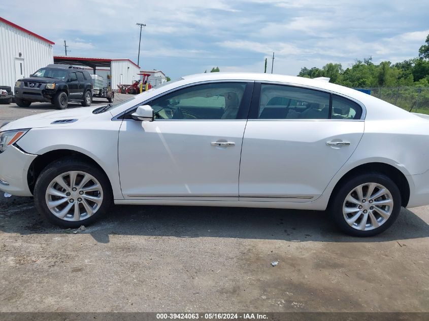 2016 Buick Lacrosse Leather VIN: 1G4GB5G32GF150524 Lot: 39424063