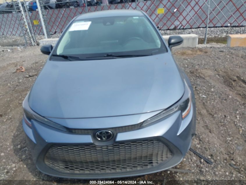 2022 Toyota Corolla Le VIN: 5YFEPMAE2NP272128 Lot: 39424064