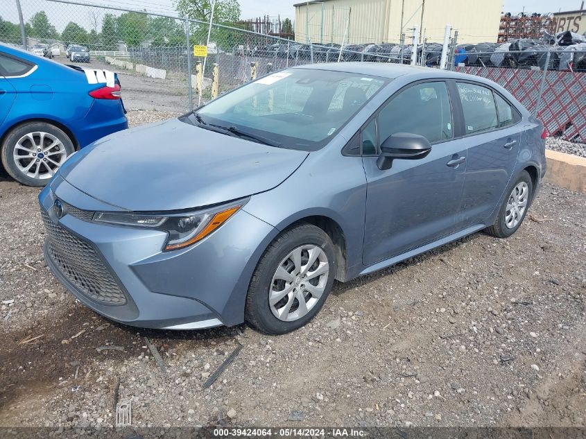 2022 TOYOTA COROLLA LE - 5YFEPMAE2NP272128
