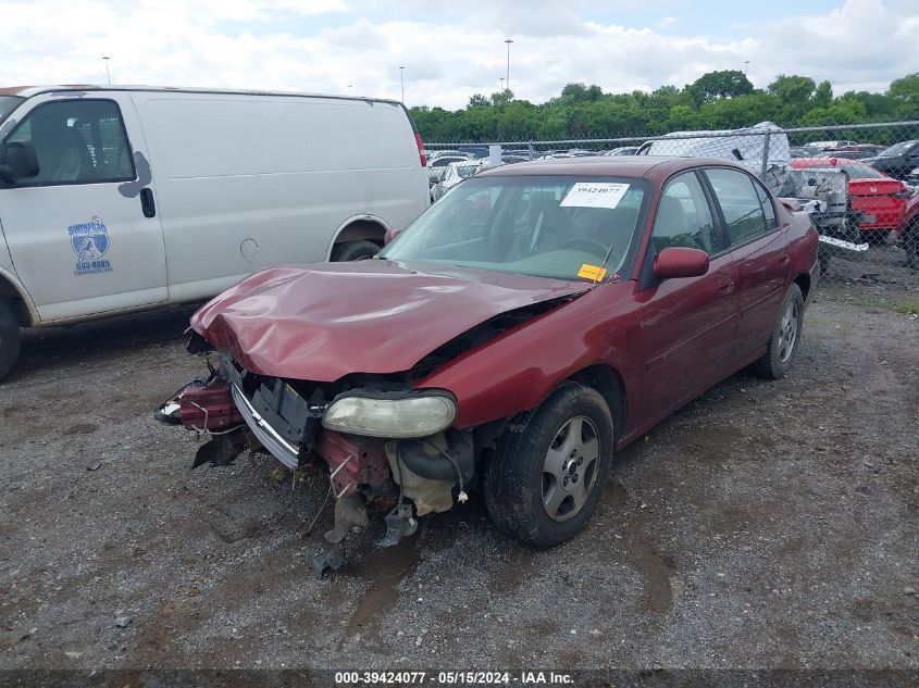 2003 Chevrolet Malibu Ls VIN: 1G1NE52JX3M525244 Lot: 39424077