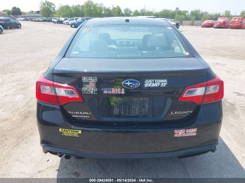 2019 Subaru Legacy 2.5I VIN: 4S3BNAB67K3019275 Lot: 39424091