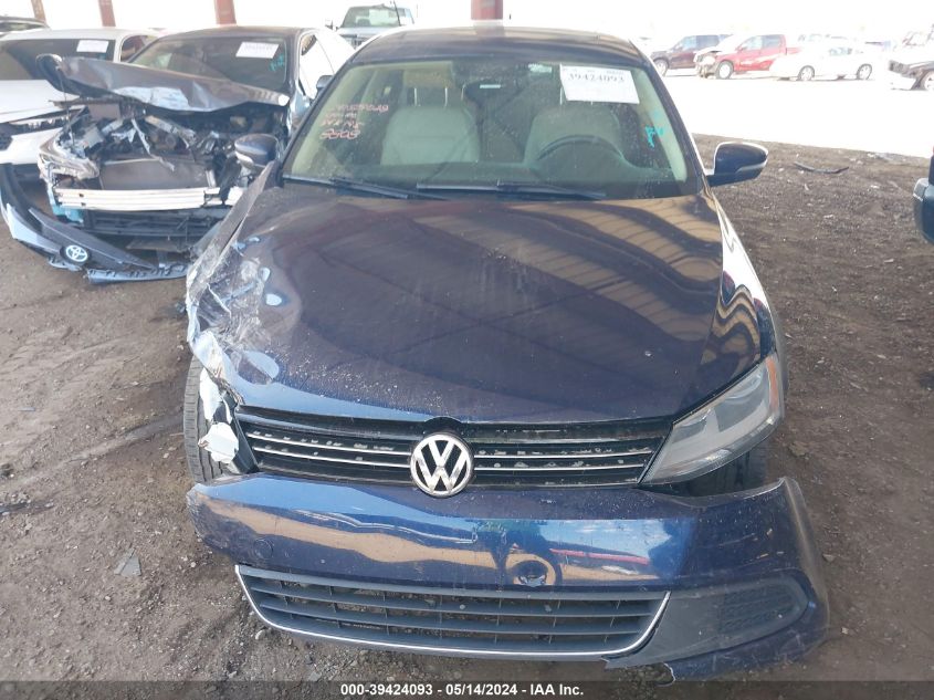 2013 Volkswagen Jetta 2.5L Se VIN: 3VWDP7AJ4DM438808 Lot: 39424093