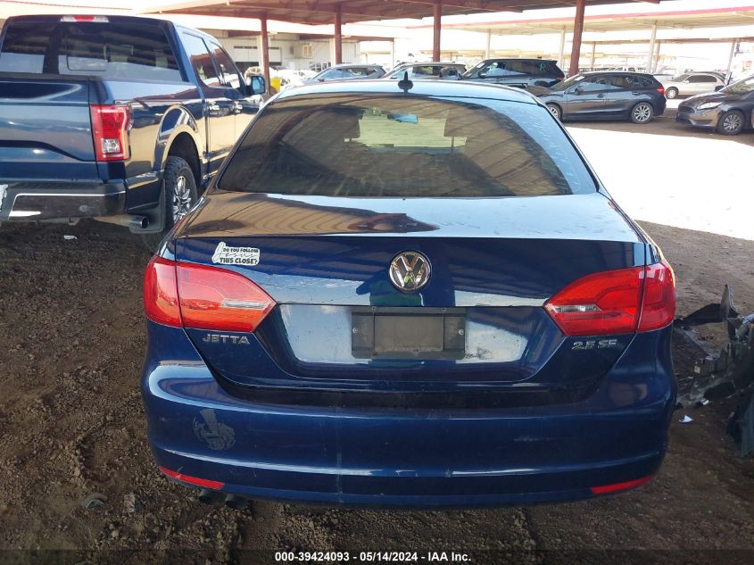 2013 Volkswagen Jetta 2.5L Se VIN: 3VWDP7AJ4DM438808 Lot: 39424093