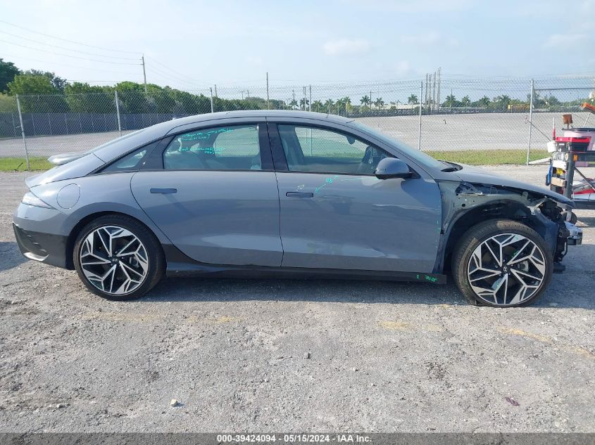 2024 Hyundai Ioniq 6 Limited VIN: KMHM54AA7RA054674 Lot: 39424094