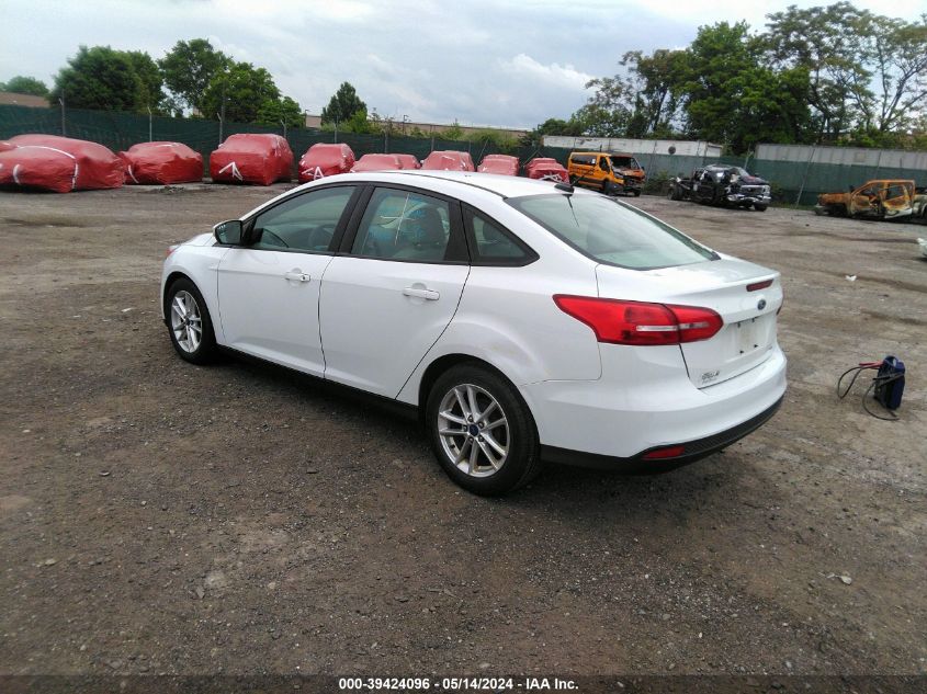 2016 Ford Focus Se VIN: 1FADP3F22GL248742 Lot: 39424096