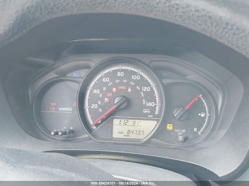 2015 Toyota Yaris L VIN: VNKKTUD3XFA045078 Lot: 39424101